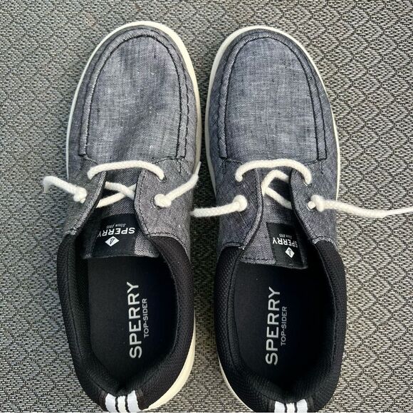 Sperry Women's Captains Moc Chambray Shoes 9.5 - Picture 10 of 15